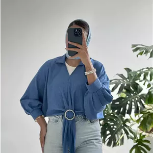 شومیز کراپ كد SI015 برند ردا