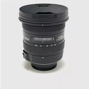 لنز Sigma 10-20mm f/3.5 EX DC HSM for Nikon (کارکرده، مشابه آکبند)