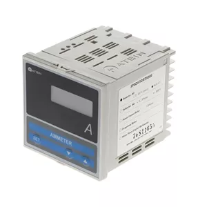 آمپرمتر تابلویی تکفاز مولتی CT (سایز 96) ATBIN مدل AA-MAS (TRUE RMS)