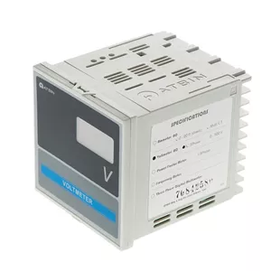 ولت متر تابلویی تکفاز مولتی CT سایز 96 ATBIN مدل (AV-ACS (TRMS