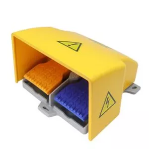 پدال صنعتی با حفاظ کامل و پدال دوبل KACON مدل HRF-HD5NX