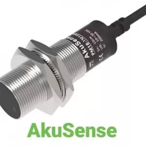 سنسور نوری استوانه ای AKUSENSE مدل PM18-D40PR