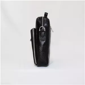 کیف دوشی چرم با محفظه موبایل کد 171