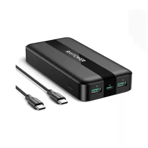 پاوربانک راوپاور مدل RP-PB1235 PD Pioneer ظرفیت 20000 میلی‌آمپر