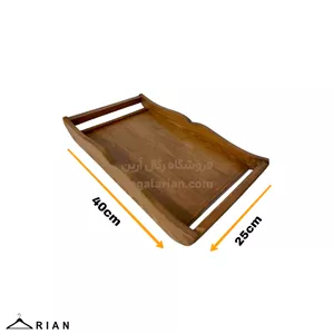 سینی چوبی بزرگ چوب روس آرین