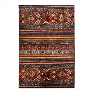 فرش دستباف ذرع نیم قشقایی (طرح گلیم) کد 110020