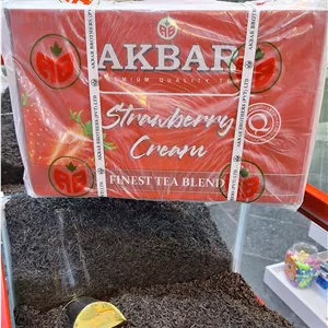 چای توت فرنگی اکبر اصل سیلان در وزن ۵۰۰ گرم