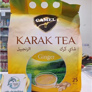 چای کرک کمل با طعم زنجبیل ساشه ای