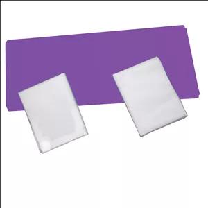 سرویس ملحفه یک‌بارمصرف مدل D160212lilac دونفره سه‌تکه