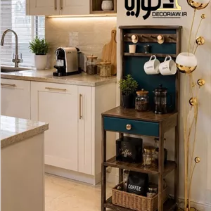 کافی بار چوبی کنار سالنی کد cf/i011