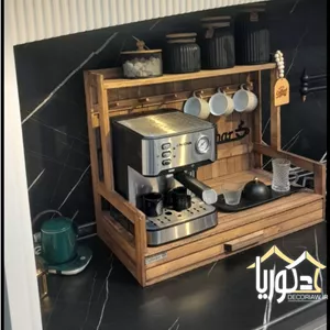 کافی بار چوبی رومیزی کد cfp01