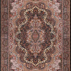 فرش اعیان کلکسیون ۱۰۰۰ شانه طرح ۱۰۰۶ سورمه ای