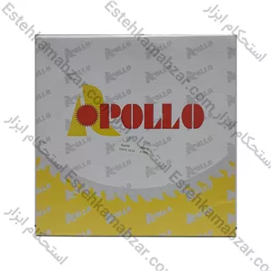 تیغ اره آب صابونی آپولو(APOLLO) سایز ۲/۵×۲۵۰ با ۲۰۰ دندانه برش آهن