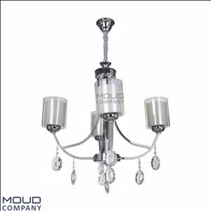 لوستر 4 شعله چکشی کروم (موعود) فیلم تولید مشابه این محصول در توضیحات