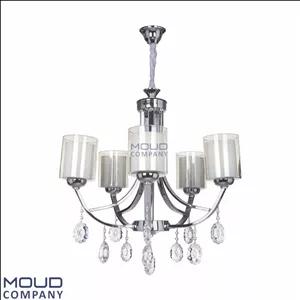 لوستر 5 شعله چکشی کروم (موعود) فیلم تولید مشابه این محصول در توضیحات