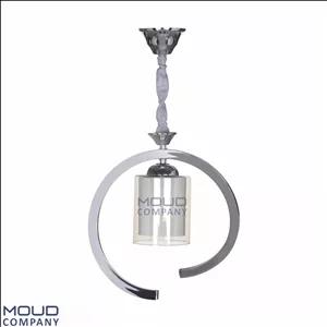 لوستر فنری تک شعله کروم (موعود)