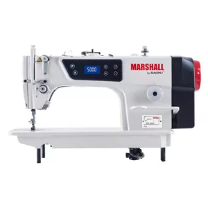 چرخ خیاطی راسته معمولی ضخیم دوز 7 درجه صنعتی مارشال مدل Marshall MR-280H با میزو‌پایه و تمام لوازم و قطعات فابریکی و اصلی با گارانتی طلایی اصلی و ضمانت اصالت کالا (پس کرایه)