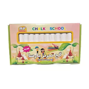 گچ سفید تحریر ۱۲ عددی 