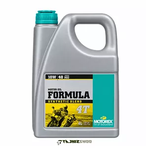 روغن موتورسیکلت موتورکس Formula 4T 10W-40 چهار لیتری