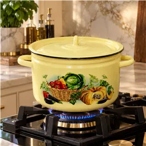 قابلمه7 لیتری لعابی روس کدو 7650
