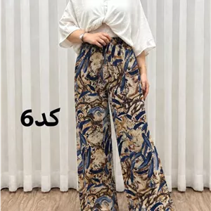 شلوار نخی  زنانه خارجی A7631
