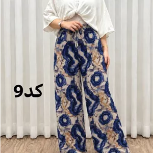 شلوار نخی  زنانه خارجی A7631