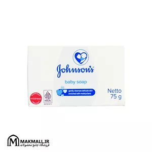 صابون بچه جانسون مدل Gentle Cleanse مرطوب‌کننده پوست حساس ۷۵ گرم | Johnson’s Baby Soap Gently Cleanse 75g