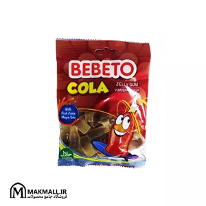 پاستیل ببتو مدل نوشابه کولا 70 گرمی | Bebeto Cola Jelly Gum 70g