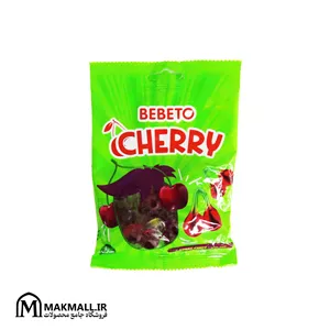 پاستیل ببتو طرح گیلاس 70 گرم | Bebeto Cherry Gummies 70g