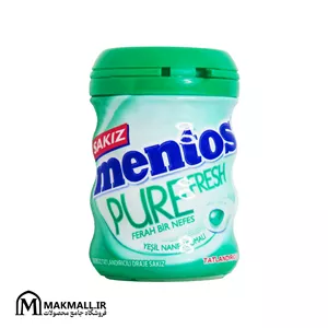 آدامس منتوس پیور فرش نعنا ۶۰ گرمی | Mentos Pure Fresh Gum 60g