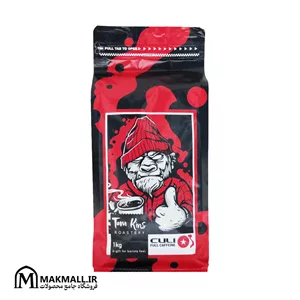 قهوه تام کینز 100٪ ربوستا 1 کیلو | Tam Kins Coffee 100% Robusta Fresh Roasted – 1kg Full Caffeine Dark Roast