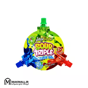 ژل ترش سه طعم جانی کندی 45 گرمی | Johny Candy Sour Triple Gel 45g