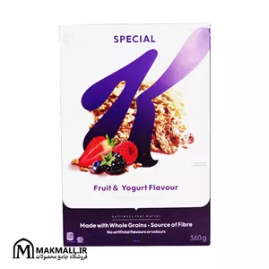 کورن فلکس کلاگز اسپشیال کی (Special K) طعم میوه و ماست 360 گرم | Kellogg’s Fruit & Yogurt