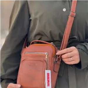 کیف پاسپورتی دوشی  مدل 5 زیپ – سایز بزرگ، جادار و بادوام