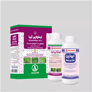علف کش ایمازتاپیر ۱۰٪ SL (پرسوئیت) آریاشیمی – بطری ۱ لیتری (فروش عمده – کارتن ۱۲ عددی)