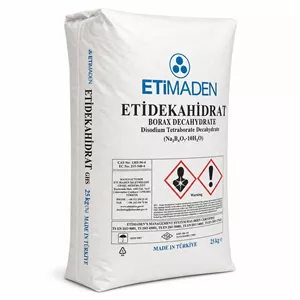 بوراکس دکاهیدرات ETIMADEN (کیسه ۲۵ کیلویی)