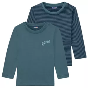 تی شرت آستین بلند پسرانه لوپیلو کد ۰۵ مجموعه 2 عددی