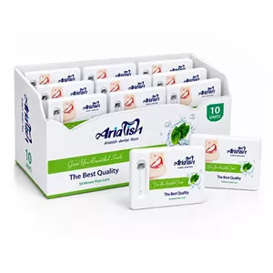 نخ دندان کارتی (مسافرتی) - بسته 10 عددی