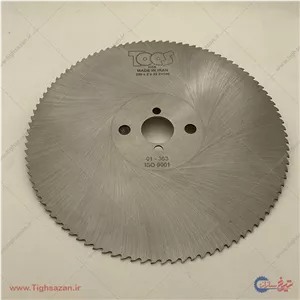تیغ اره آلومینیوم ‌بر براق برند توس  (z=100)-250×2×32