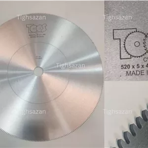 تیغ اره آتشی توس (Z300) 520×5×40  | برش تیرآهن و پروفیل سنگین