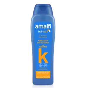 شامپو سر اسپانیایی کراتینه ضد شوره آمالفی 750 میل Amalfi Keratin anti-dandruff shampoo