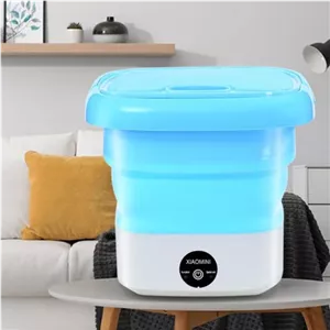 لباسشویی تاشو مسافرتی و قابل حمل به همراه خشک کن دارای شیر تخلیه آب برند sigd(مینی واش تاشو _ مینی واش مسافرتی)