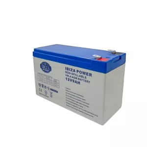 باتری یو پی اس 12 ولت 9 آمپر ساعت برند ایبیزا پاور ibiza ساخت ویتنام