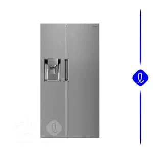 یخچال و فریزر پاکشوما ساید بای ساید  مدل rsp 800 s نقره ای