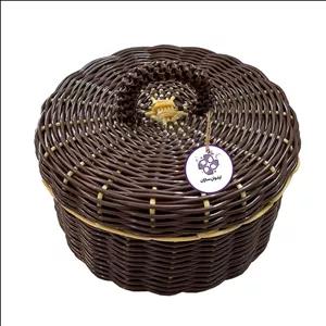 سبد حصیربافی ارغوان سازان مدل شاتوت