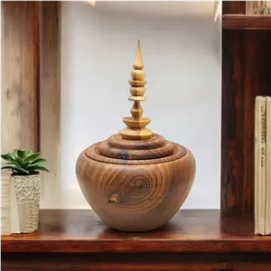 قندان چوبی شیک برای پذیرایی