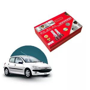 هدلایت نور پایین پژو 206 مدل M8 Pro Max برند توبیز سری RED اورجینال | گارانتی (2عددی) 1227