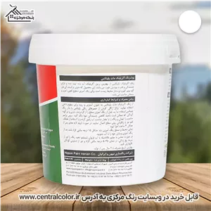 رنگ سفید آکریلیک مات نیپون کد 820 حجم 4 کیلوگرم (گالن)