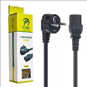 کابل برق پاور و مانیتوربرند P-NET  1.5  - مناسب برای منبع های تغذیه و ...