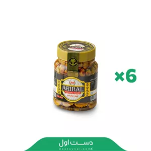 عسل آریبال معجون 5 مغز - 6 عددی